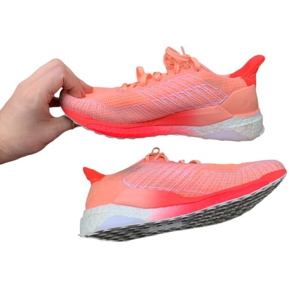 2020 Adidas Solar Boost 19 Salmon Pink Size 10 - Picture 7 of 14